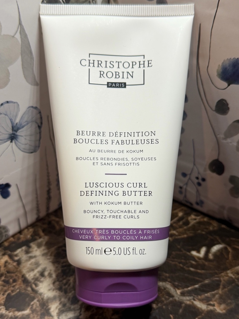 Christophe Robin Luscious Curl Defining Butter Kokum Butter 5oz.